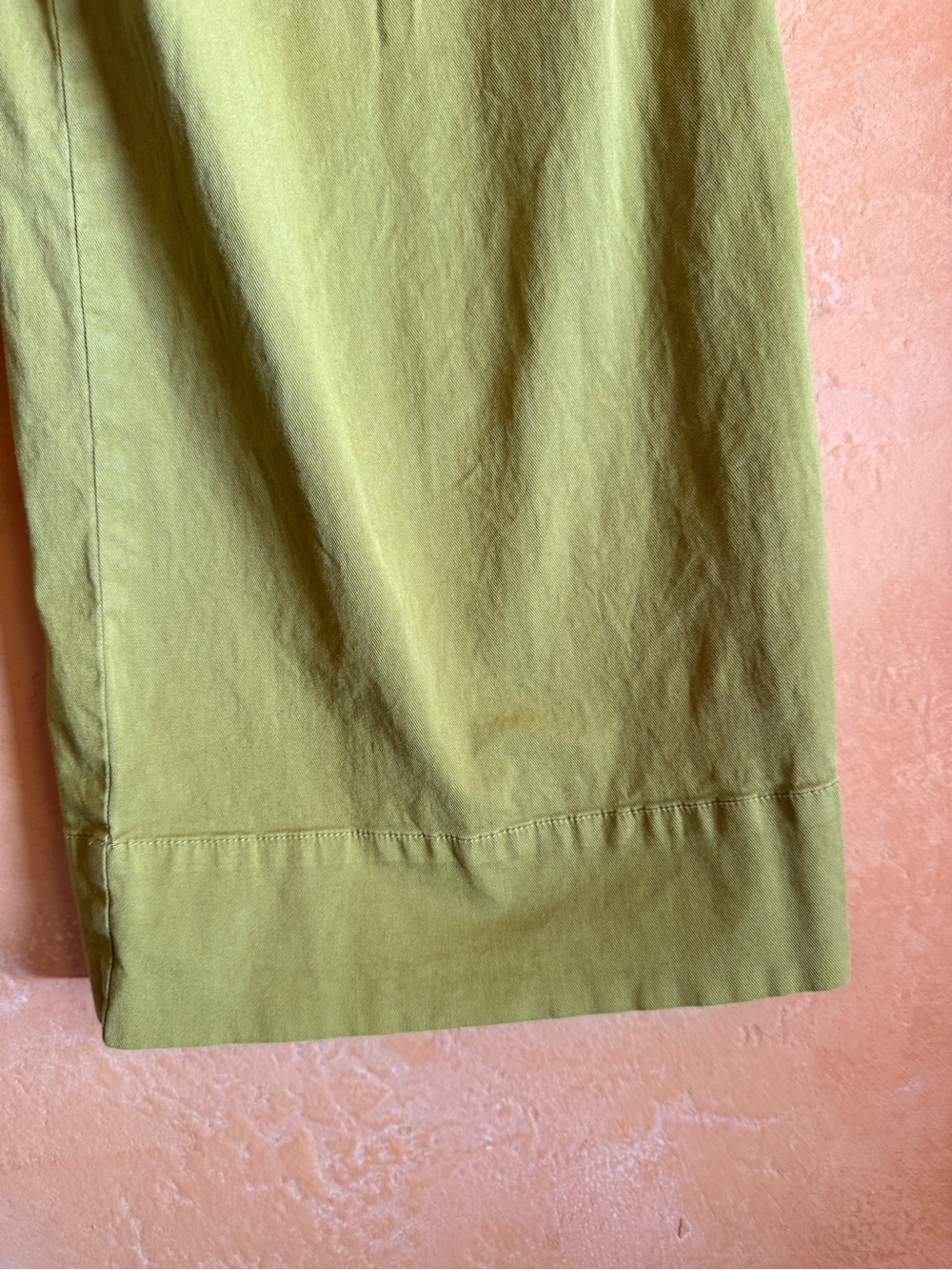 Maeve Anthropologie Olive Wide Leg Pants Pleated High Rise Size 2 - Picture 2 of 10
